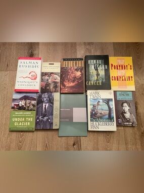 Classic book bundle: faulkner, mark twain, philip roth and more